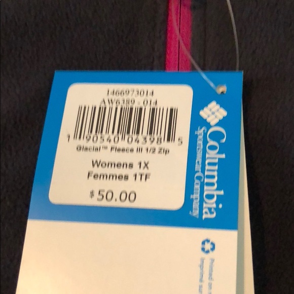 Columbia Fleece 1/4 ZIP pullover - Picture 5 of 5